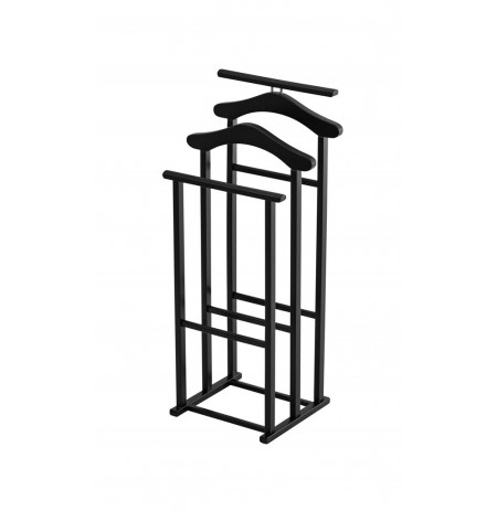 ARREDAMENTI MAXI Stand for shirts and suits - 102 x 35 cm, Black