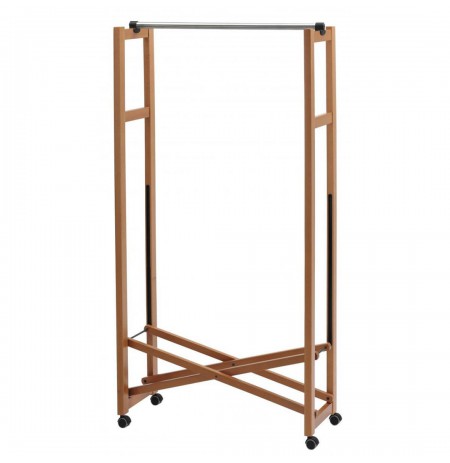 ARREDAMENTI GIULIUS Giulius Clothes Rack - 78 x 31 cm, Brown