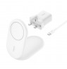 Belkin BoostCharge Headphones, Smartphone White USB Wireless charging Fast charging Indoor