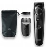 Braun BeardTrimmer3 BT3300 Plaukų kirpimo mašinėlė, Juoda