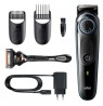 Braun BeardTrimmer3 BT3340 Plaukų kirpimo mašinėlė, Juoda/Mėlyna