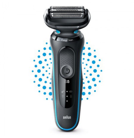 Braun Series 5 51-M1000s Barzdaskutė, Juoda/Mėlyna