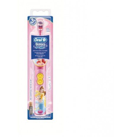 Oral-B Stages Power Elektrinis dantų šepetėlis, Multicolour (Mixed case Cars/Princess)