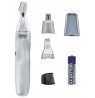 Wahl Ear, Nose and Brow 3-In-1 precision trimmer Silver