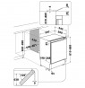 Whirlpool WBUFZ011 Upright freezer Built-in 91 L E White