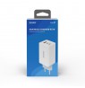 SAVIO LA-07 GaN 65W mains charger, USB, QC4.0+, PD 3.0, White
