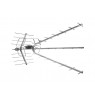 Directional antenna for digital terrestrial television reception DVB-T/DVB-T2
