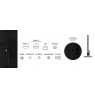 TCL C65 Serie C6 Smart TV QLED 4K 98" 98C655, 144Hz, audio Onkyo con subwoofer, Google TV