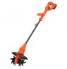 BLACK & DECKER BETL1820L-QW Tiller, Loaded, 18 V, 2 Ah