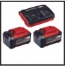 Einhell Lawn Mower RASARRO 36/42 with two 5.2Ah batteries