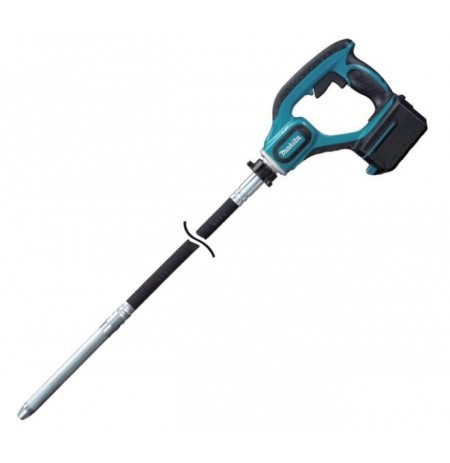 Concrete Vibrator MAKITA 18V DVR850RTE with 240cm shaft and 2x5.0Ah batteries