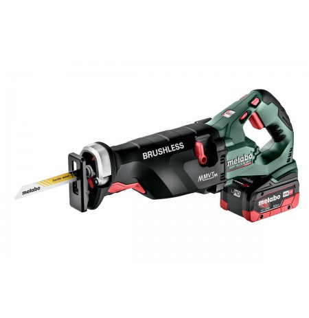 Metabo Reciprocating Saw SSEP 18 LTX BL MVT 2x8,0Ah LiHD Metabox