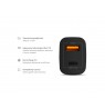 Green Cell CAD33 mobile device charger Black Indoor