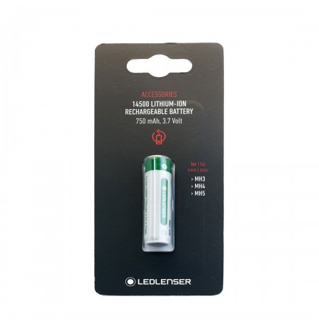 Ledlenser 14500 battery for MH3/4/5 flashlights