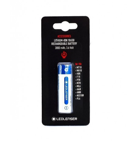 Ledlenser 18650 3000 mAh battery