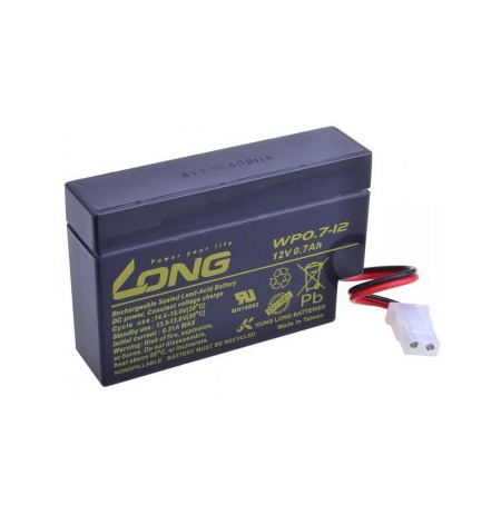 LONG 12V 0,7AH LEAD-ACID BATTERY AMP (WP0.7-12)