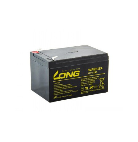 LONG 12V 12AH LEAD-ACID BATTERY F2 (WP12-12A)
