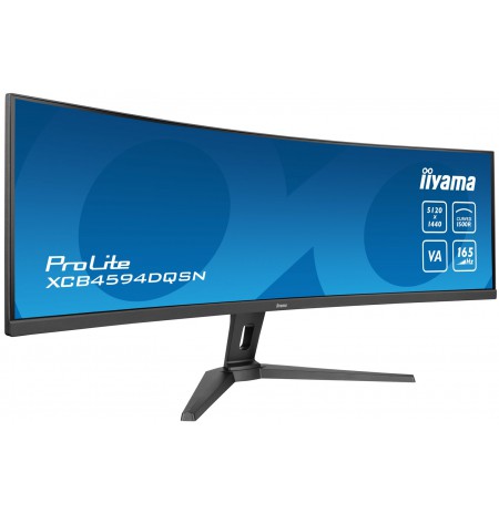 iiyama G-MASTER 45"LCD Curved Bus. UWQHD computer monitor 114.3 cm (45") 5120 x 1440 pixels Dual QHD LED Black