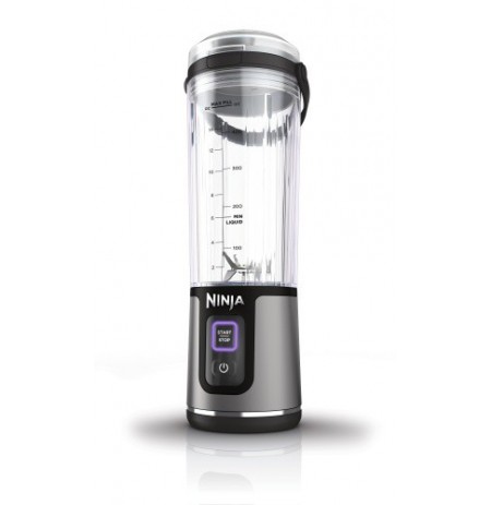 Ninja BC151EUBK Belaidė kokteilinė, 0.53 L, 14.4 W, Juoda