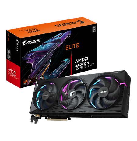 Gigabyte | AORUS Radeon RX 9070 XT ELITE 16G | AMD | 16 GB | Radeon RX 9070 XT | HDMI ports quantity 1 | PCI-E 5.0