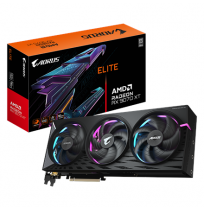 GIGABYTE AORUS Radeon RX 9070 XT ELITE 16G Graphics Card - 16GB GDDR6, 256bit, PCI-E 5.0, 3100 MHz Core Clock, 2 x DisplayPort,