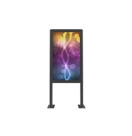 EDBAK | Floor stand | POK101 | 55 " | Maximum weight (capacity) 80 kg | Black