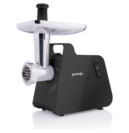 Gorenje Meat grinder | MG2001SB | Black/Stainless Steel | 2000 W | Number of speeds 1 | Throughput (kg/min) 2.6
