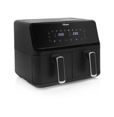 Tristar Double Basket Airfryer | FR-9026 | Power 2700 W | Capacity 8 L | Black