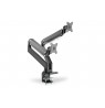 DIGITUS Dual Gas Spring Monitor Desk Mount 2x 35inch 2x15kg max black