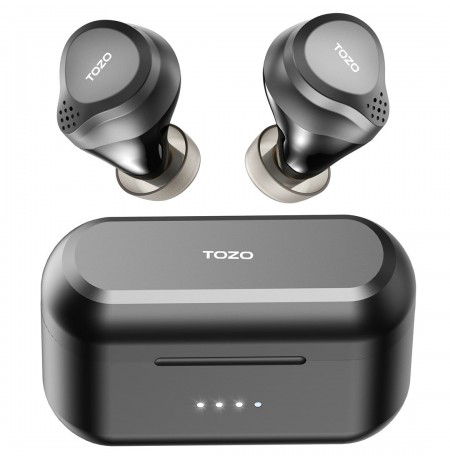TOZO NC7 PRO True Wireless Stereo (TWS) In-Ear USB Type-C Bluetooth Headset Black
