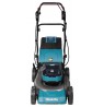 Makita LM001GZ lawn mower Push lawn mower Battery Black, Blue
