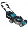 Makita LM001GZ lawn mower Push lawn mower Battery Black, Blue