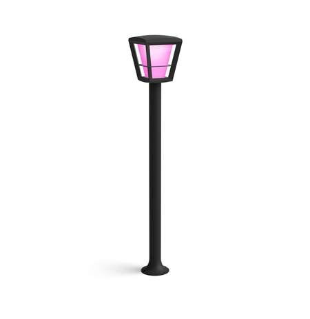 Philips Hue WCA Econic Outdoor Post Lantern | 15 W | 2000-6500 Hue White Color Ambiance