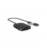 Raidsonic 4-in-1 Card Reader with USB 3.2 Gen 1 Type-A + Type-C | IB-CR302-CU3
