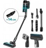 Concept VP6130 stick vacuum/electric broom 2-in-1 stick vacuum Battery Dry HEPA Bagless 480 W Black, Blue 2.5 Ah