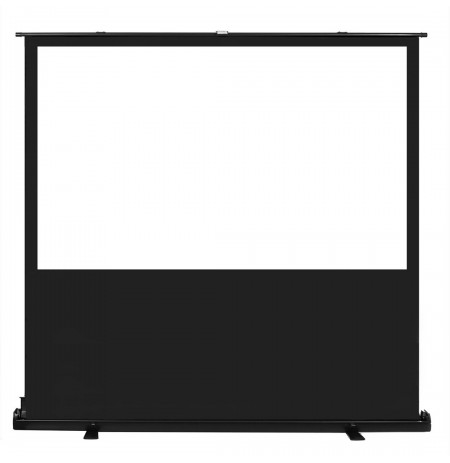 Maclean Portable Projection Screen, Compact, Floor-Standing, 100", 16:10, MC-213