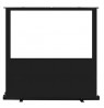Maclean Portable Projection Screen, Compact, Floor-Standing, 80", 16:10, MC-212