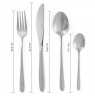 Russell Hobbs BW04303EU7 Vermont Cutlery Set 24pcs