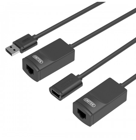 Unitek Y-UE01001 USB extension cable up to 60m for Cat.5e cable