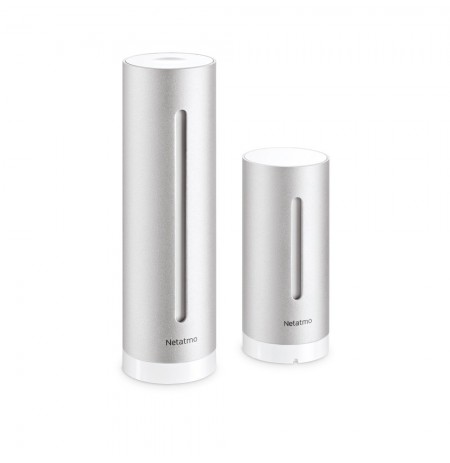 Netatmo NWS01-EC digital weather station Aluminium Battery/USB Wi-Fi