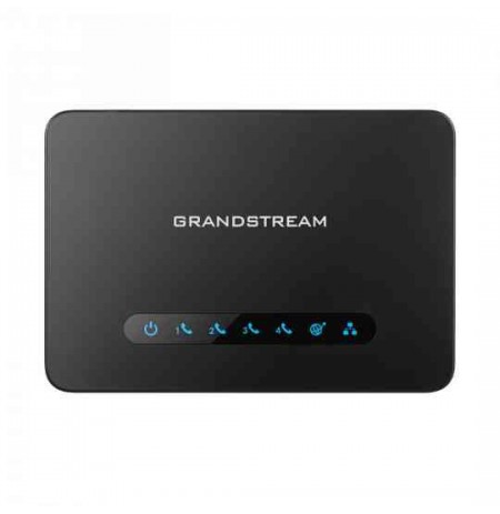Grandstream Analog telephone adapter, 8x FXS, 1x LAN, 1 WAN, GbE, 12V1.5A PSU