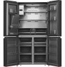 Hisense RQ760N4IFE side-by-side refrigerator Freestanding 577 L E Black