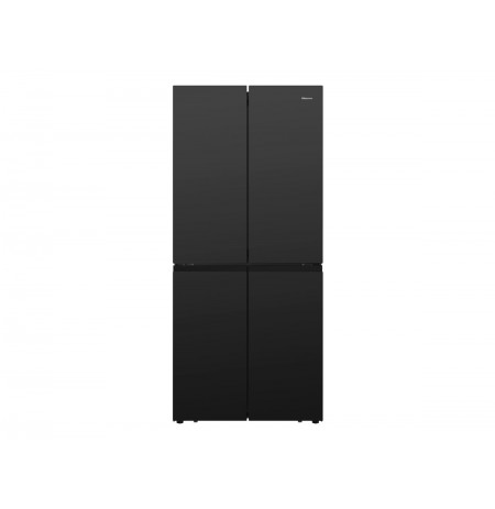 Hisense RQ563N4GB1 side-by-side refrigerator Freestanding 454 L F Black