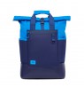 Rivacase Dijon 39.6 cm (15.6") Backpack Blue