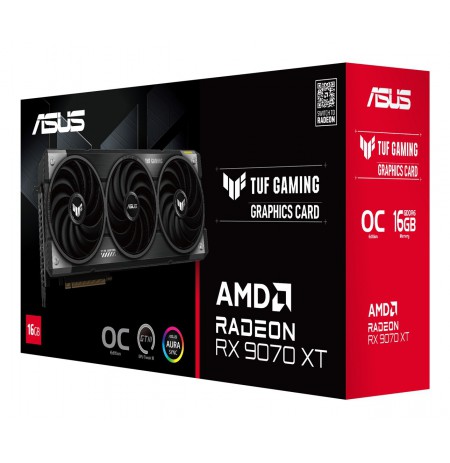 ASUS TUF Gaming TUF-RX9070XT-O16G-GAMING AMD Radeon RX 9070 XT 16 GB GDDR6