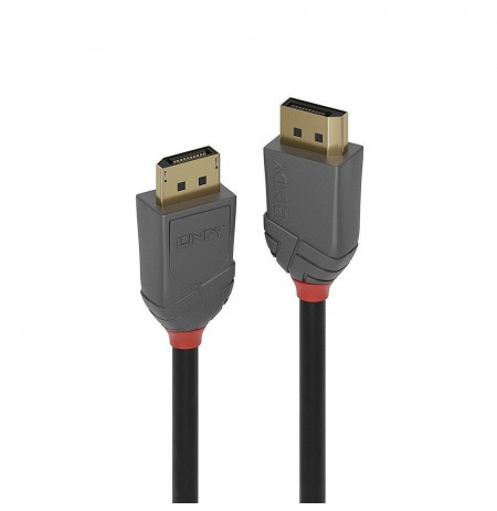 Lindy 3m DisplayPort 1.4 Cable, Anthra Line