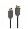 Lindy 3m DisplayPort 1.4 Cable, Anthra Line