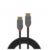 Lindy 3m DisplayPort 1.4 Cable, Anthra Line