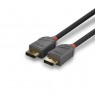 Lindy 3m DisplayPort 1.4 Cable, Anthra Line