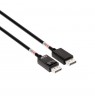 CLUB3D DisplayPort™ 2.1 Bi-Directional VESA DP80 Certified Cable 4K240Hz, 8K60Hz or 10K60Hz M/M 1.6m/5.25ft